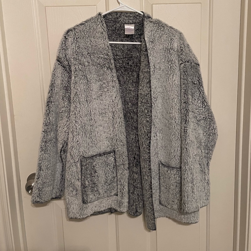 Soft gray jacket